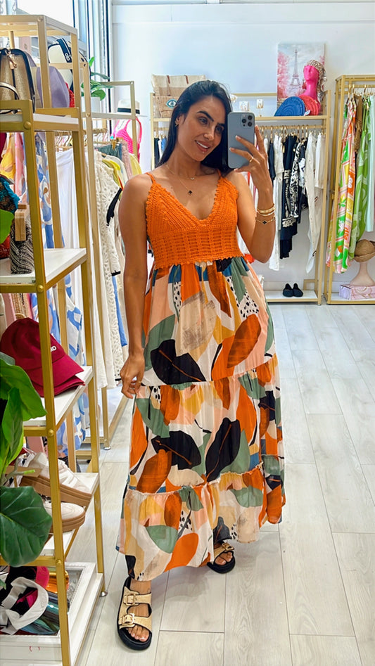 Seneiya Crochet Orange