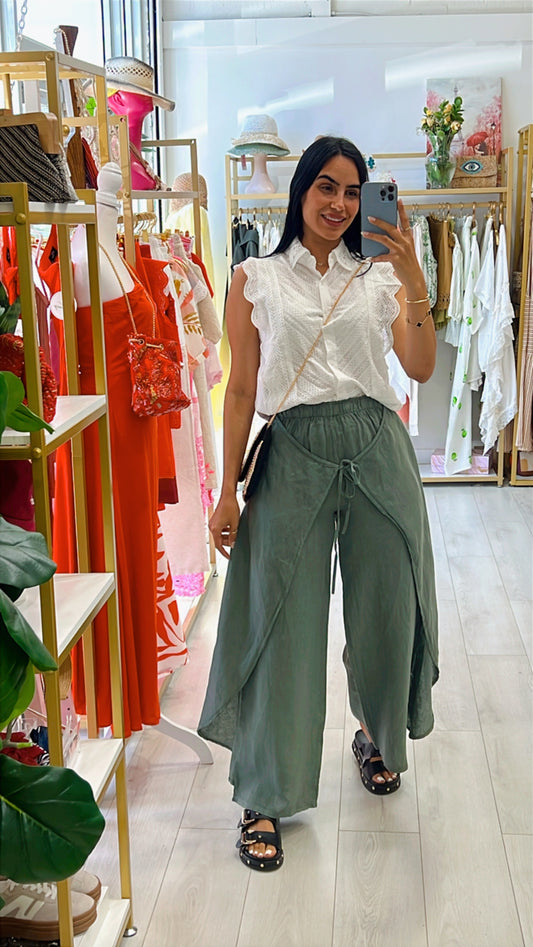 Esther Linen Pant