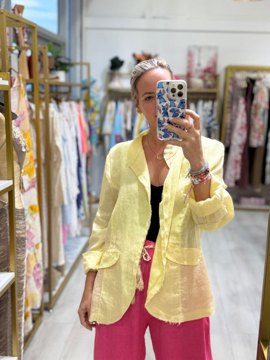 Rebeca Linen Jacket