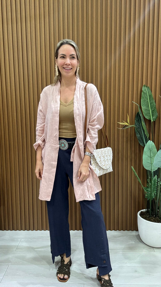 Frid Linen Cardigan