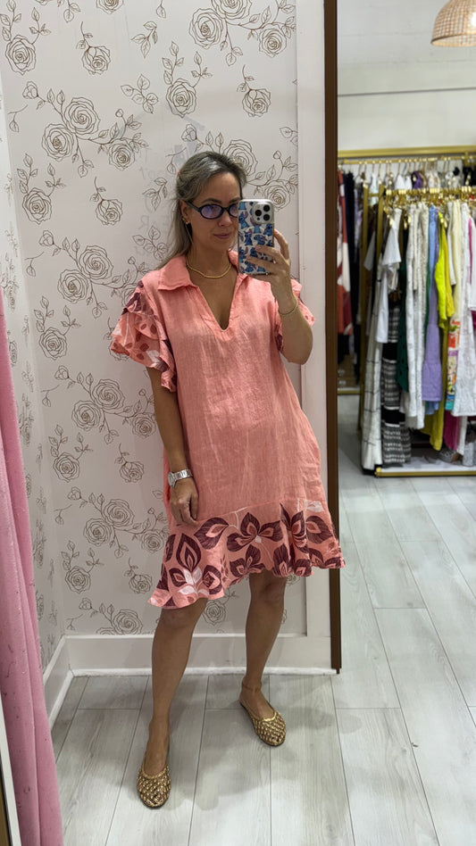 Laila Linen Dress