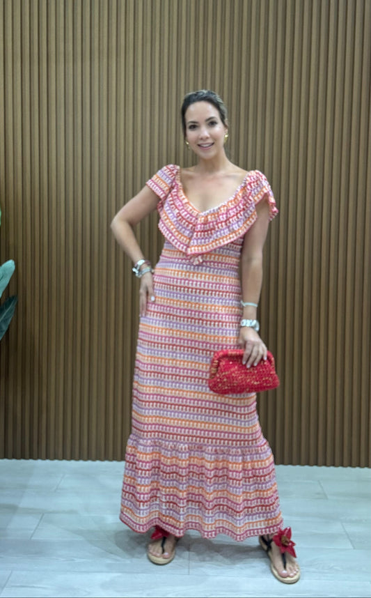 Ayme Crochet Dress