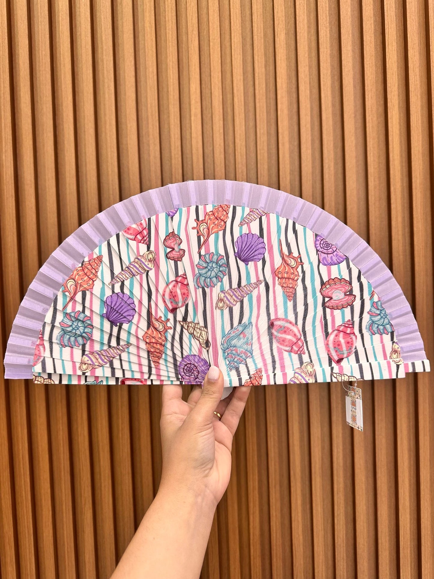 Ocean Hand Fan