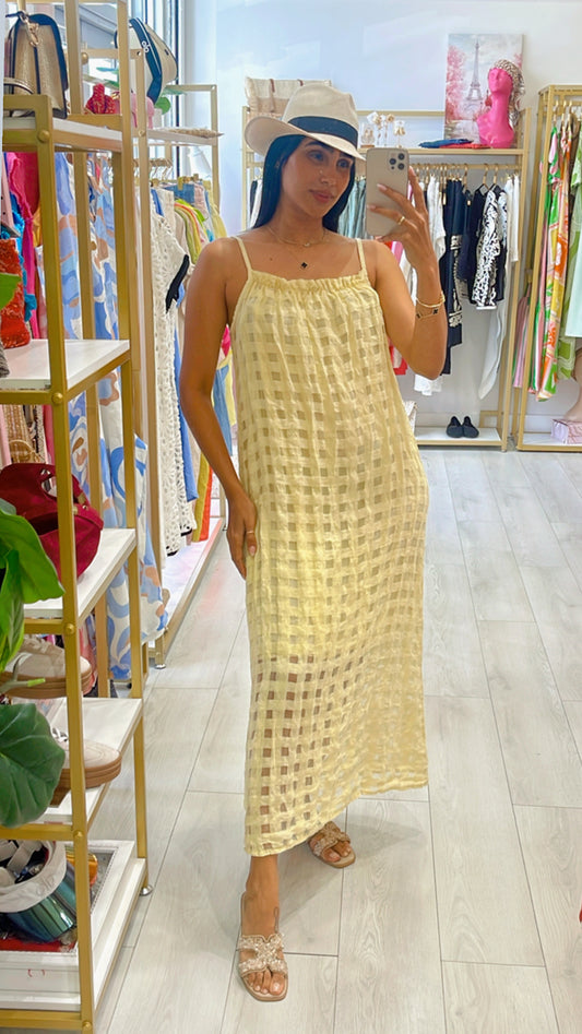 Brenda Linen Dress