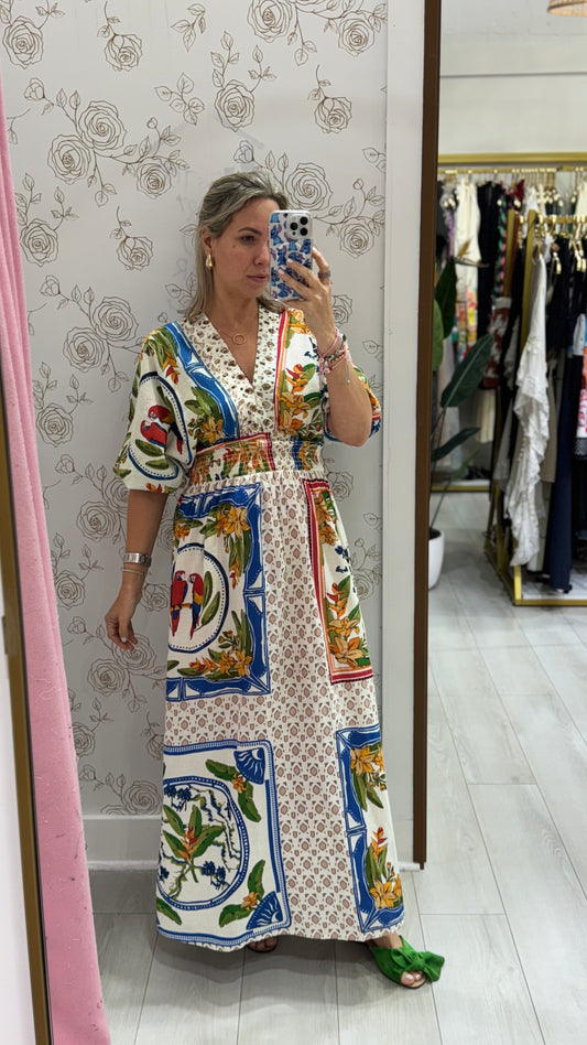 Bird Capri Dress