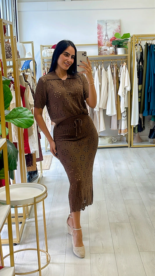 Malena Set Crochet