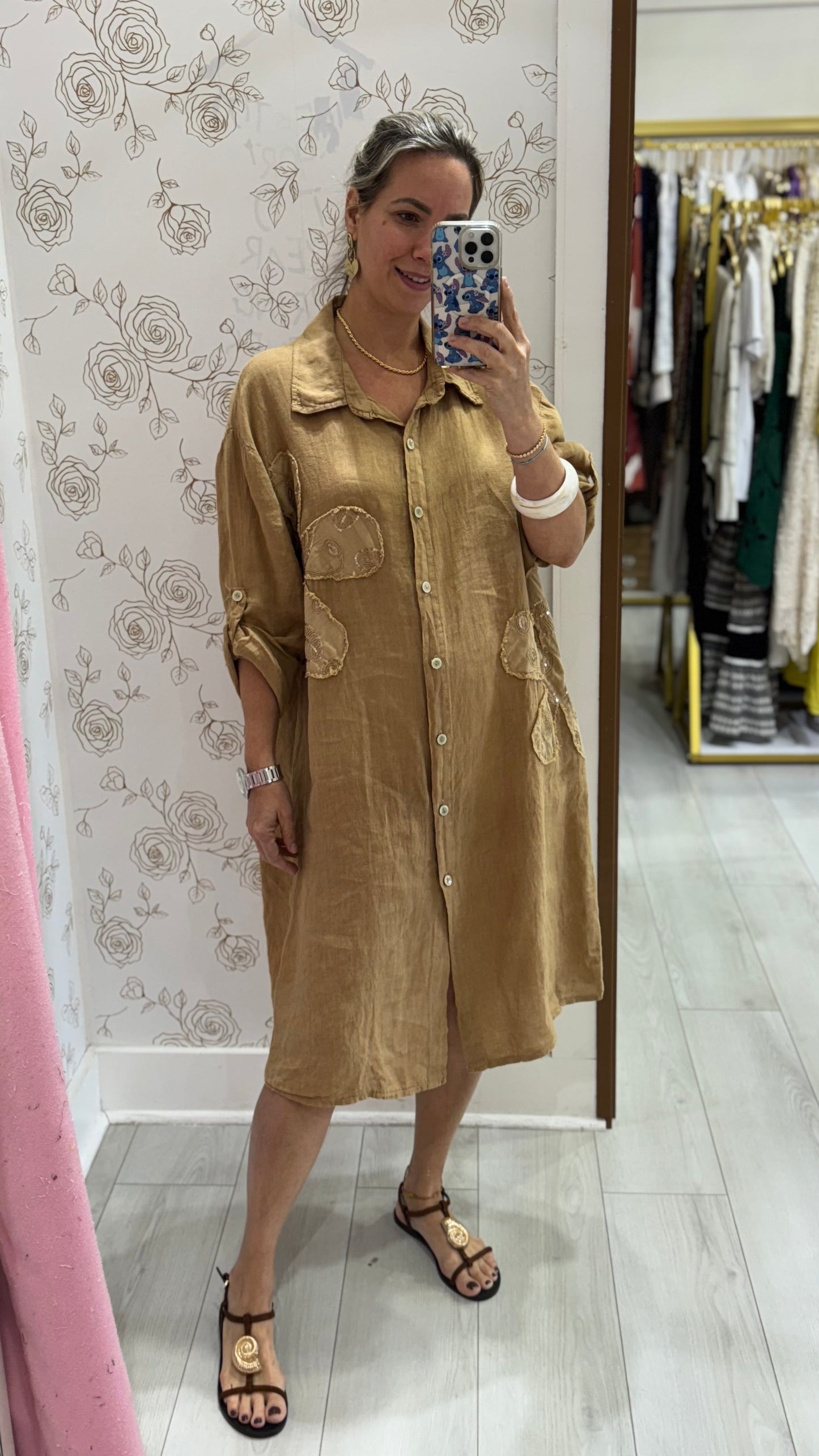 Luisa Linen Dress