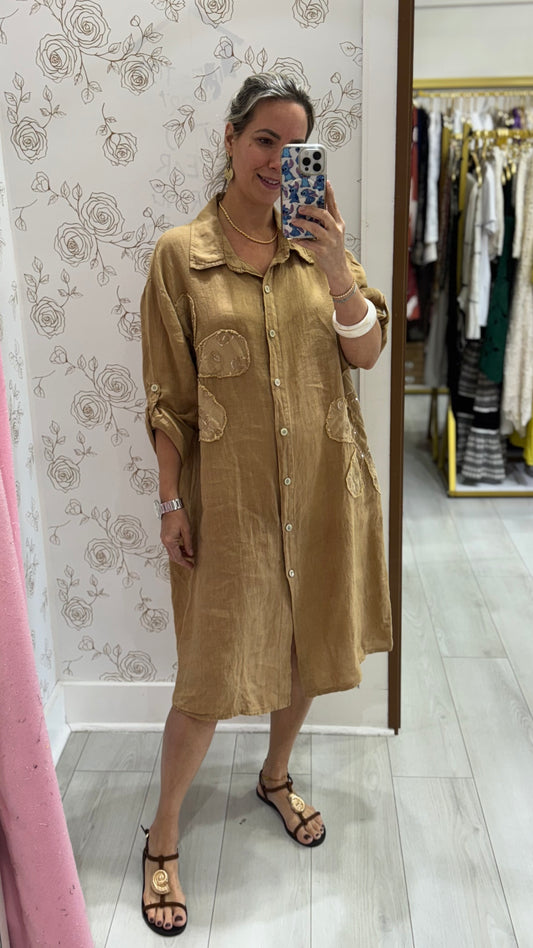 Luisa Linen Dress