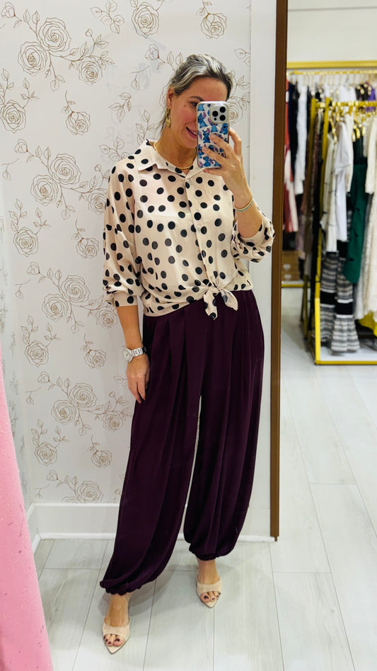 Gina Blouse Dot