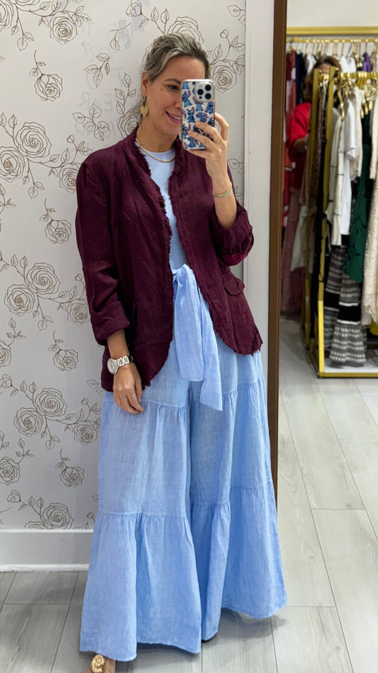 Rebeca Linen Jacket