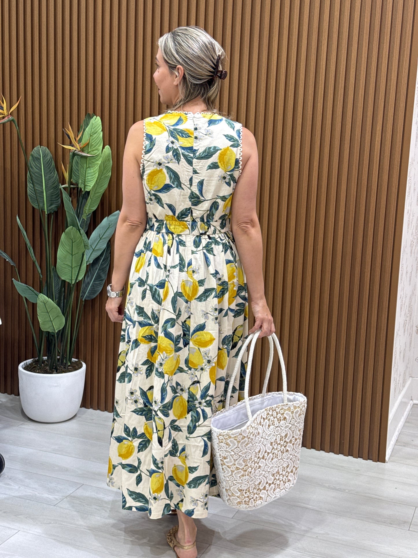 Lemon Final Sale Dress