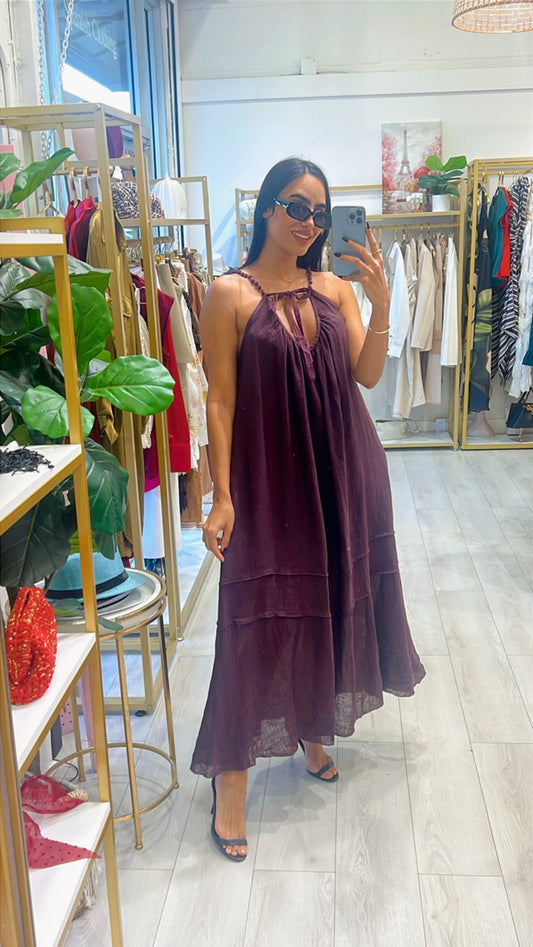 Renata Linen Dress