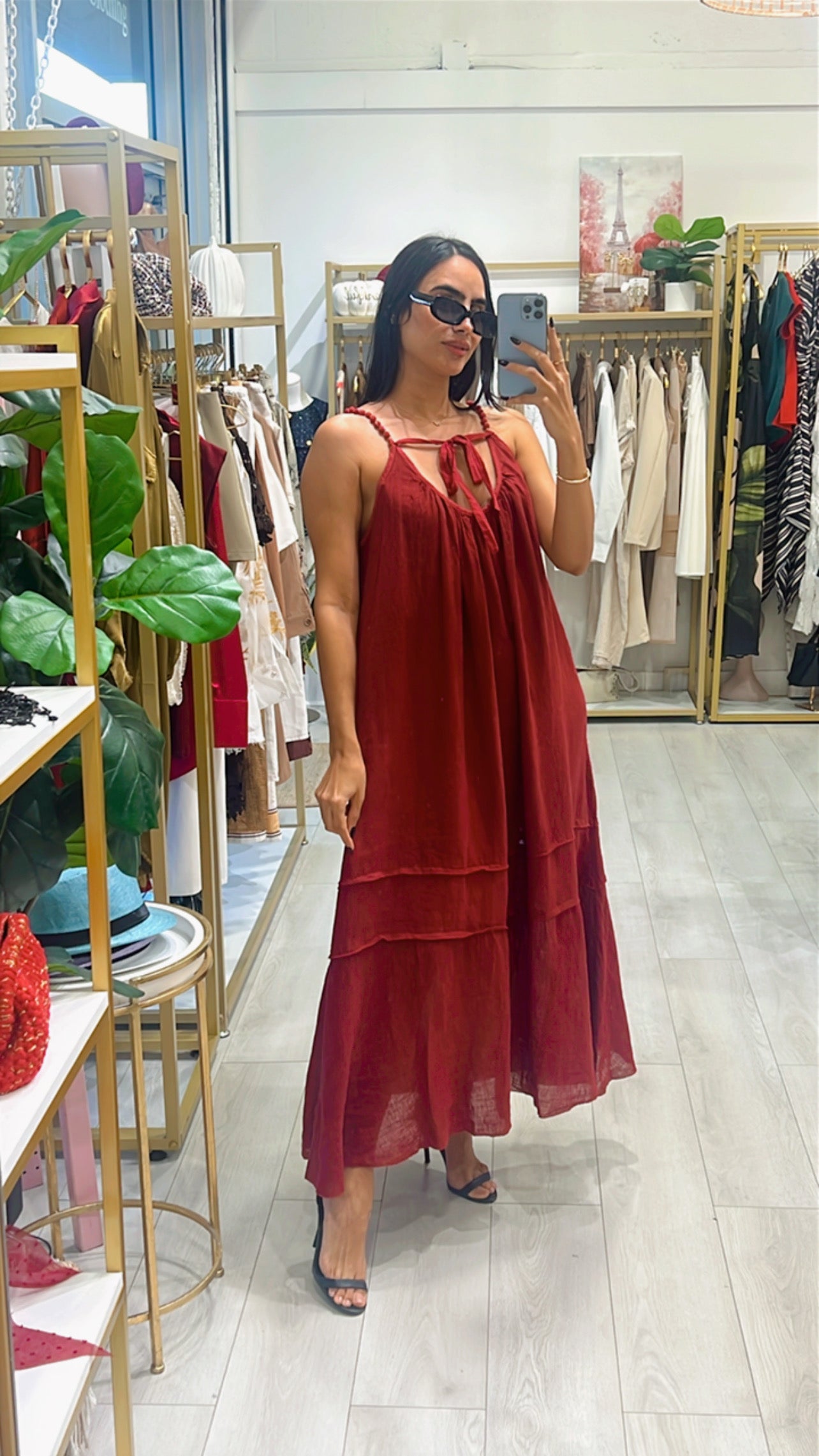 Renata Linen Dress