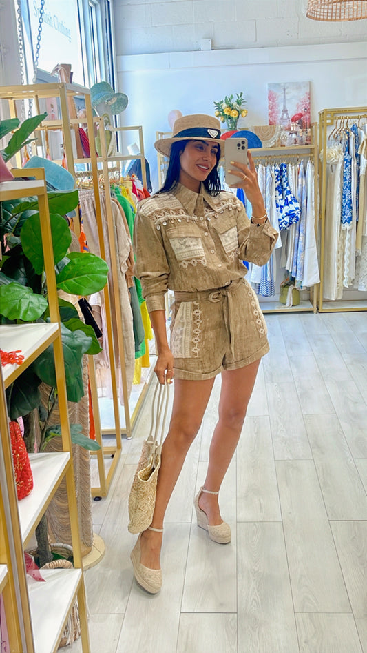 Rosa Romper