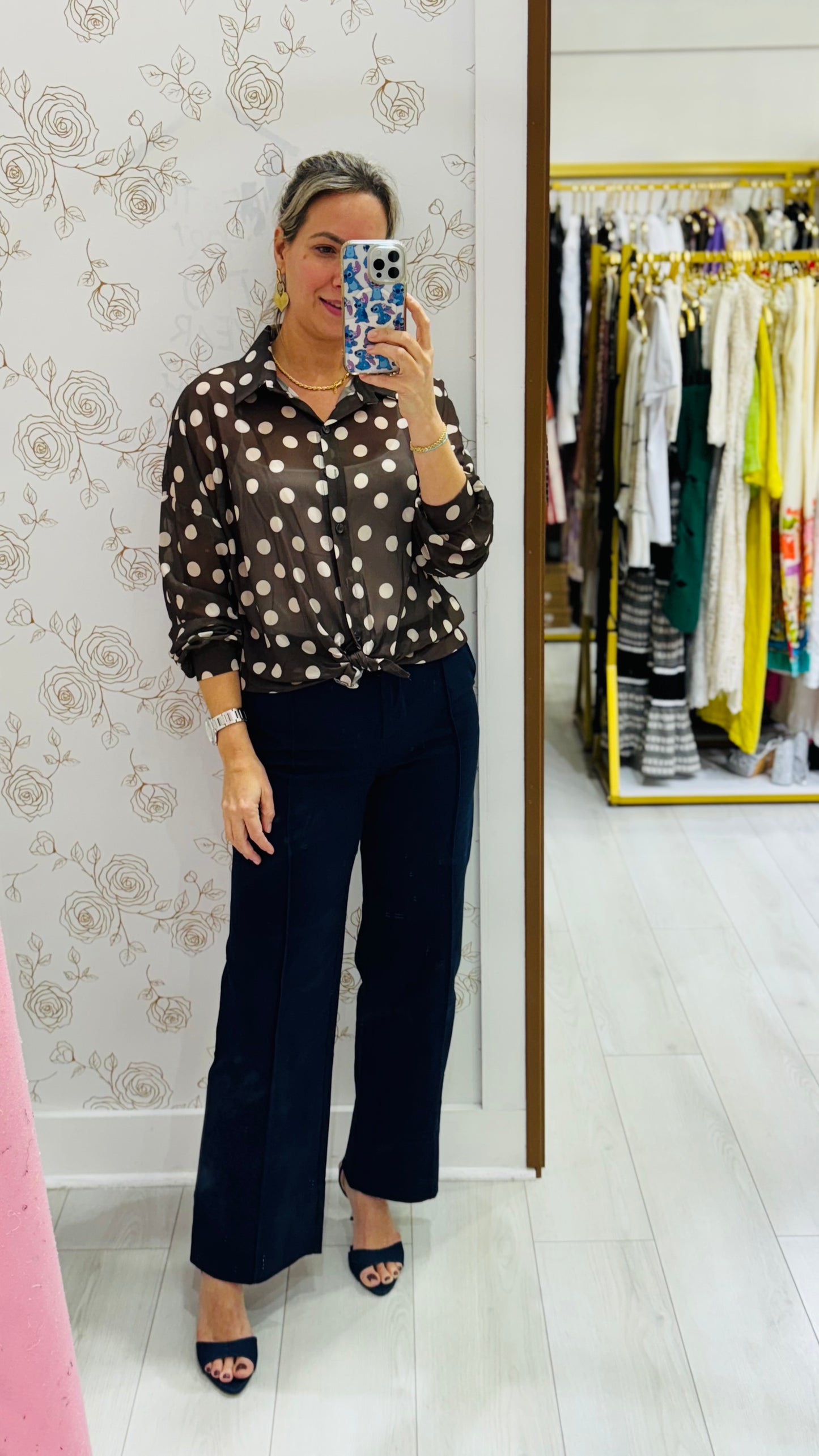 Gina Blouse Dot