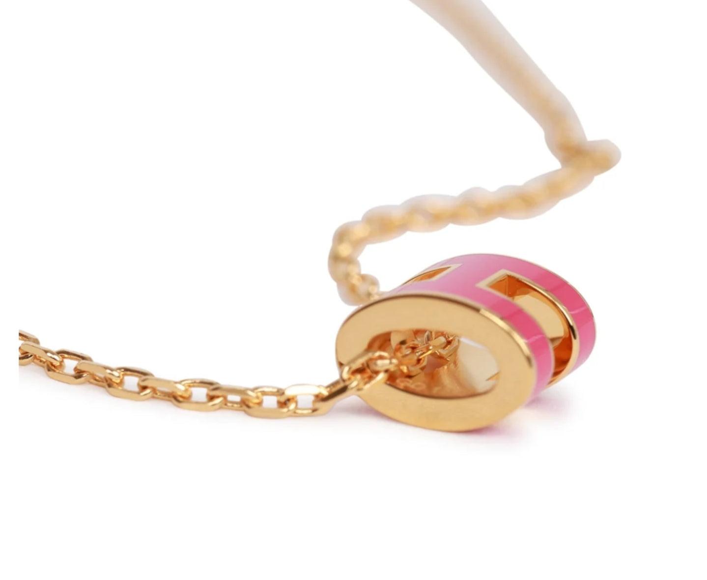 H Necklace and Earrings Set
