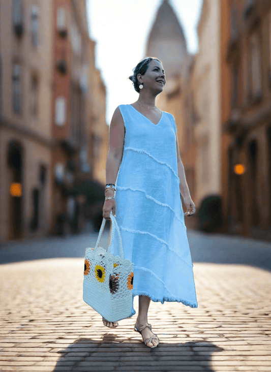 Lisa Linen Dress